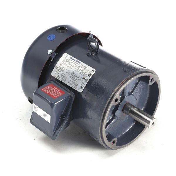 3-Phase General Purpose Motor, 1 1/2 HP, 182TC Frame, 230/460V AC Voltage, 1,175 Nameplate RPM