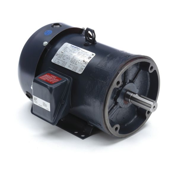 3-Phase General Purpose Motor, 5 HP, 184TC Frame, 230/460V AC Voltage, 3,525 Nameplate RPM