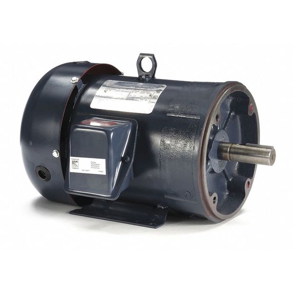 3-Phase General Purpose Motor, 2 HP, 184TC Frame, 230/460V AC Voltage, 1,173 Nameplate RPM