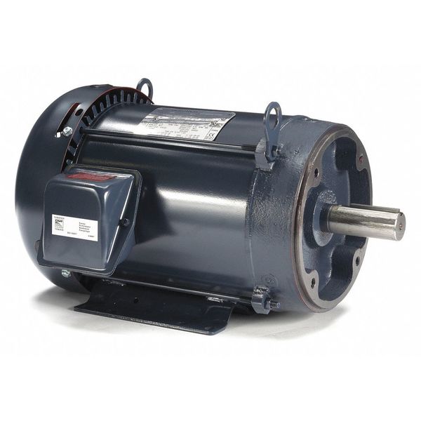 3-Phase General Purpose Motor, 3 HP, 213TC Frame, 230/460V AC Voltage, 1,185 Nameplate RPM