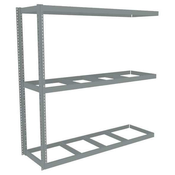 Boltless Shelving, Add-On, 84x18, 3 Shelf