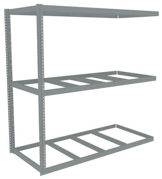 Boltless Shelving, Add-On, 96x30, 3 Shelf