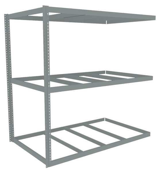 Boltless Shelving, Add-On, 96x42, 3 Shelf