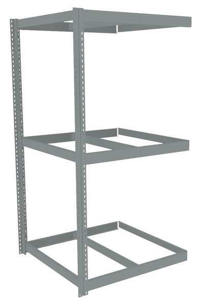 Boltless Shelving, Add-On, 48x42, 3 Shelf