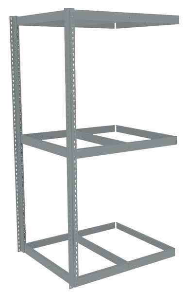 Boltless Shelving, Add-On, 42x36, 3 Shelf