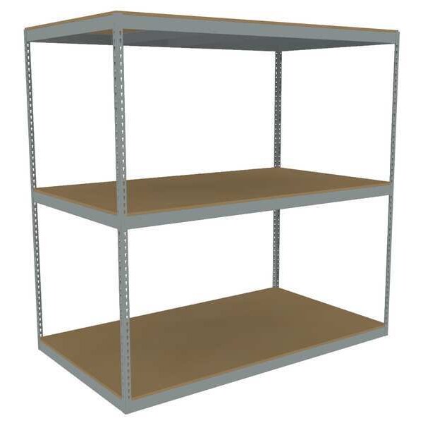 Boltless Shelving Unit, 48-5/8