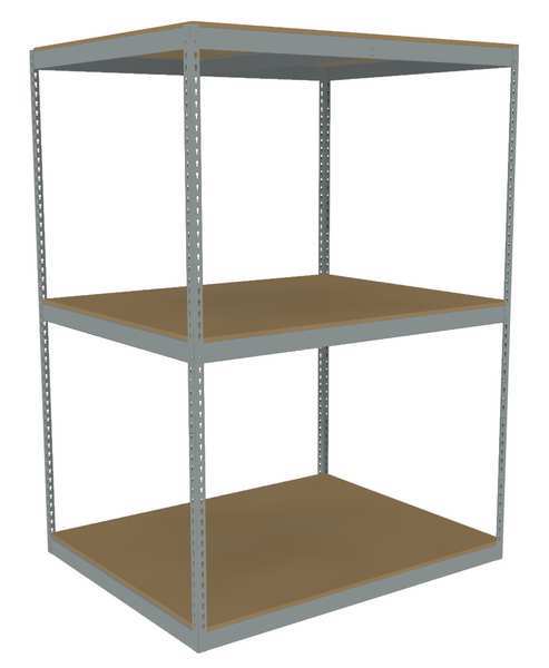Boltless Shelving Unit, 42-5/8
