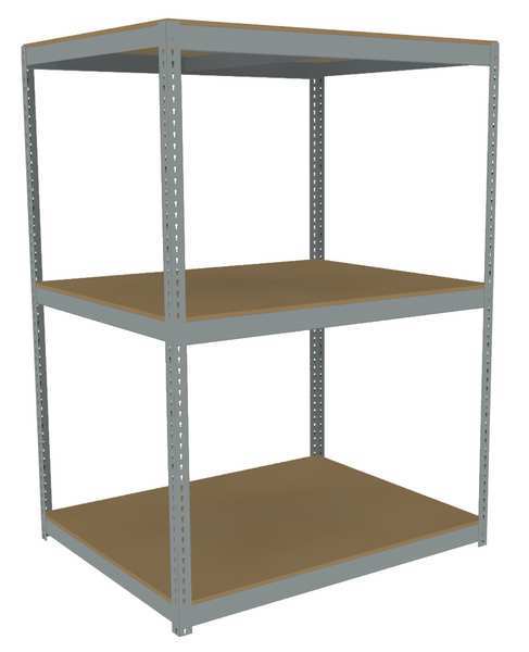 Boltless Shelving Unit, 48-5/8
