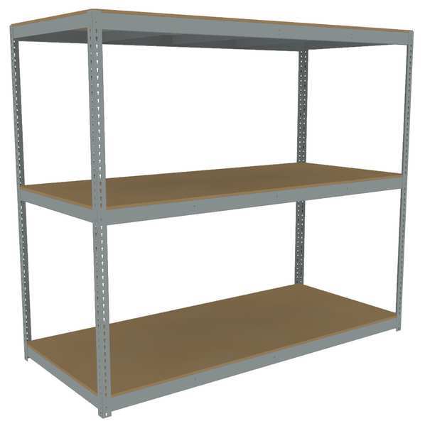 Boltless Shelving Unit, 48-5/8