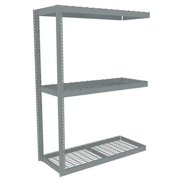 Boltless Shelving, Add-On, 60x24, Wire