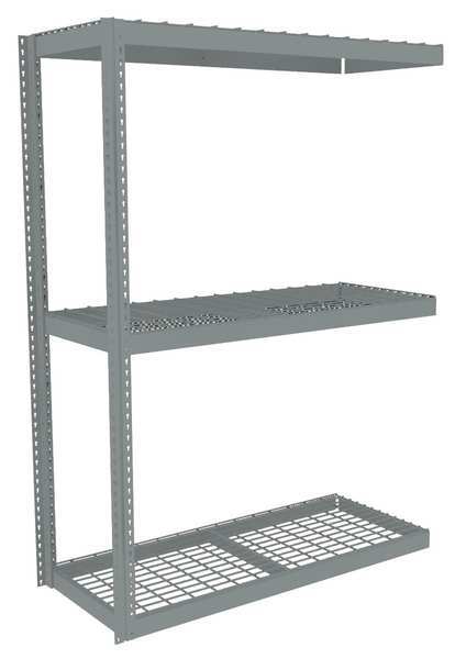 Boltless Shelving, Add-On, 60x18, Wire