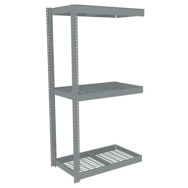 Boltless Shelving, Add-On, 48x18, Wire