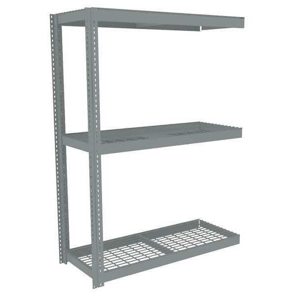 Boltless Shelving, Add-On, 60x24, Wire