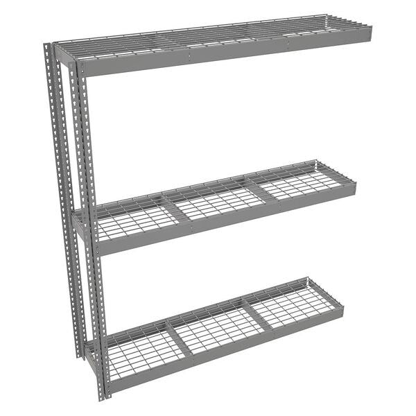 Boltless Shelving, Add-On, 72x18, Wire