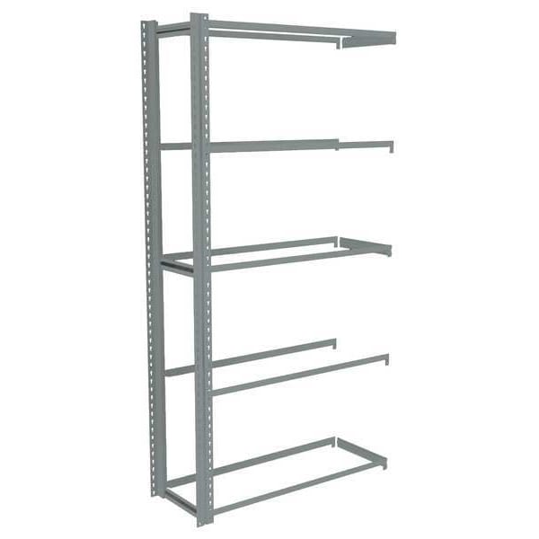 Boltless Shelving, Add-On, 36x12, 5 Shelf