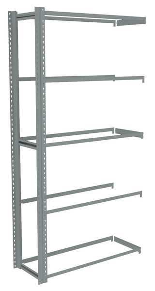 Boltless Shelving, Add-On, 42x18, 5 Shelf