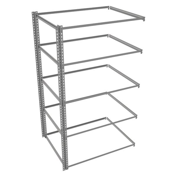 Boltless Shelving, Add-On, 48x36, 5 Shelf