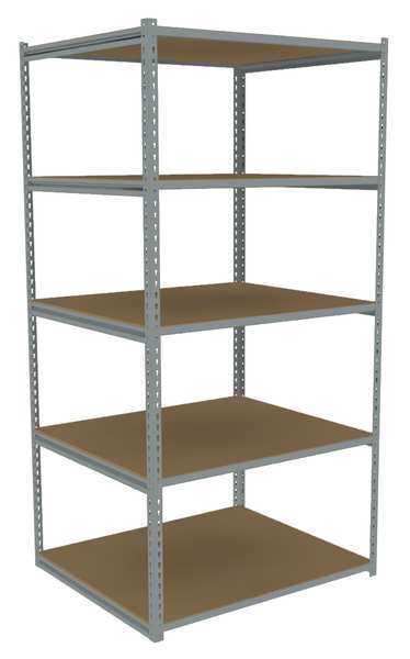 Boltless Shelving Unit, 36-5/8