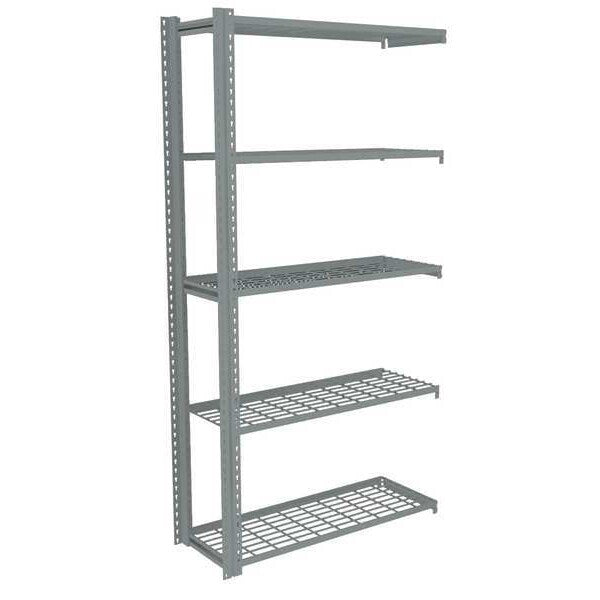 Boltless Shelving, Add-On, 48x15, Wire