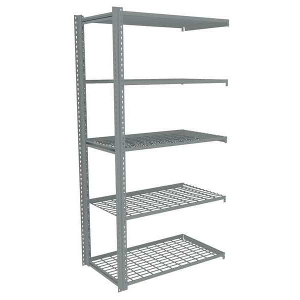 Boltless Shelving, Add-On, 48x24, Wire