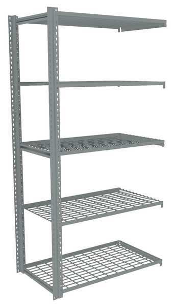 Boltless Shelving, Add-On, 42x24, Wire