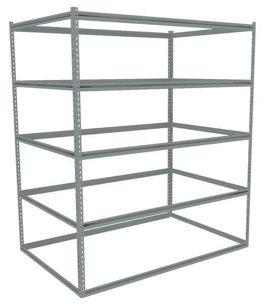Boltless Shelving Unit, 48-5/8
