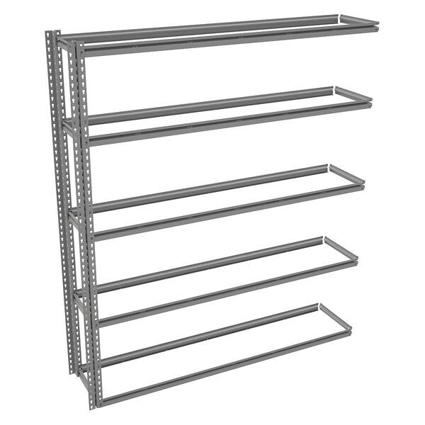 Boltless Shelving, Add-On, 72x15, 5 Shelf