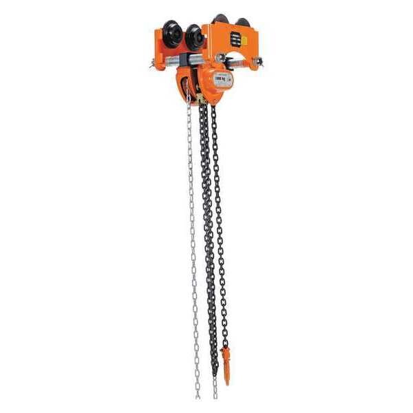 Low Headroom Chain Hoist Trolley Push, 2K