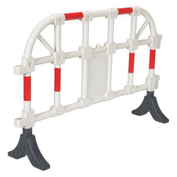 White Plastic Handrailing Section, 40