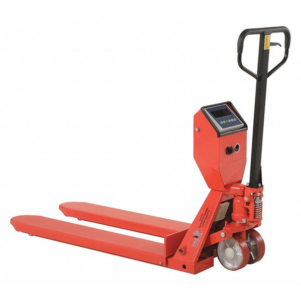 Low Pro Pallet Truck Scale, 5K, 22.38x48