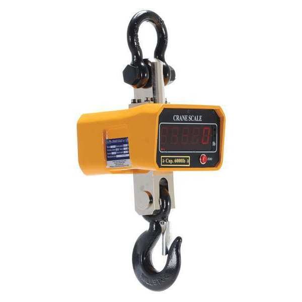 Crane Scale, 5/8,6000 lb., 8 x 7