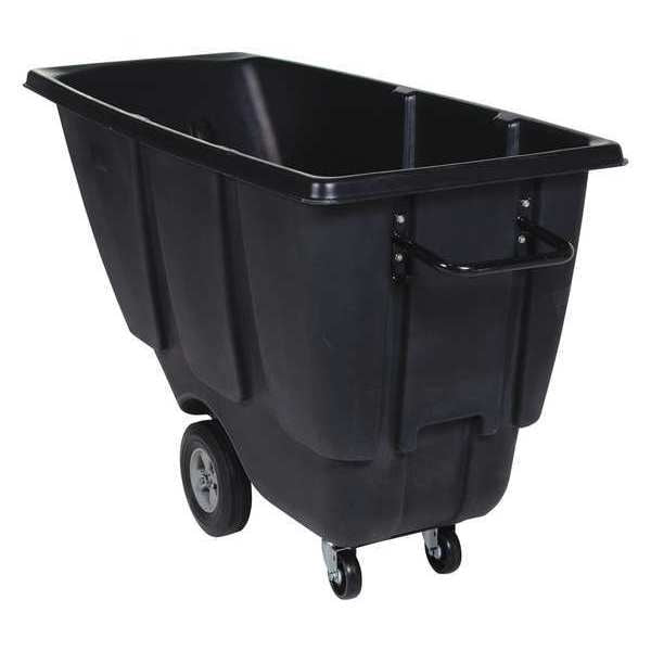 Light Duty Tilt Truck 1/2 Cubic Yard 450 lb Black
