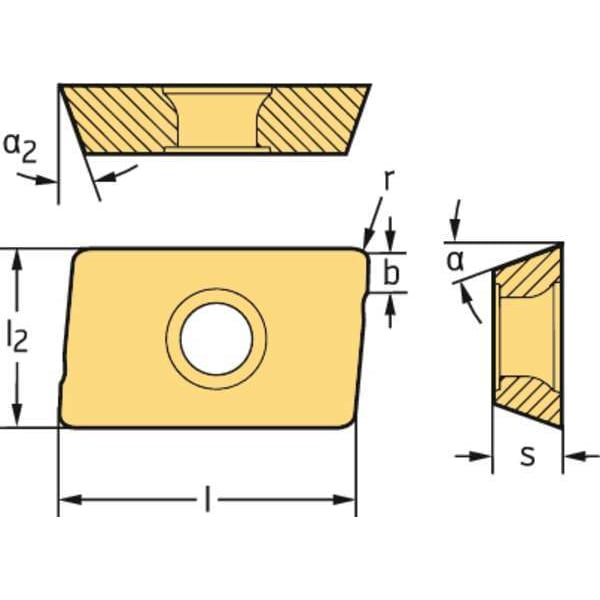 Parallelogram ADKT Carbide