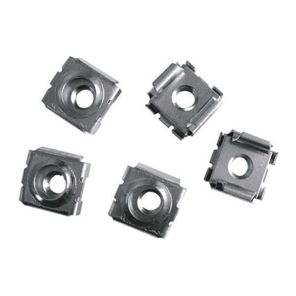 Cage Nuts Use, W/10/32, 6mm Screws, PK50