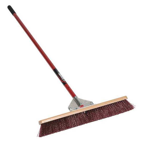 Stiff Bristle Broom, 24