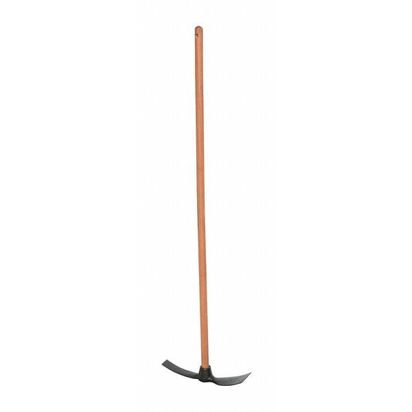 3 1/8 lb Garden Hoe Mattock, 51 in L Wood Handle