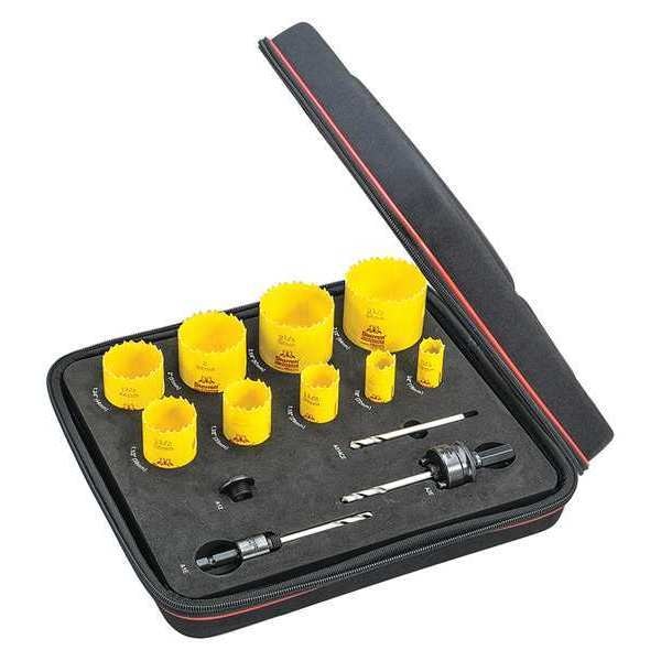 All Purpose Kit, w/ 9 Hole Saws, Arbors