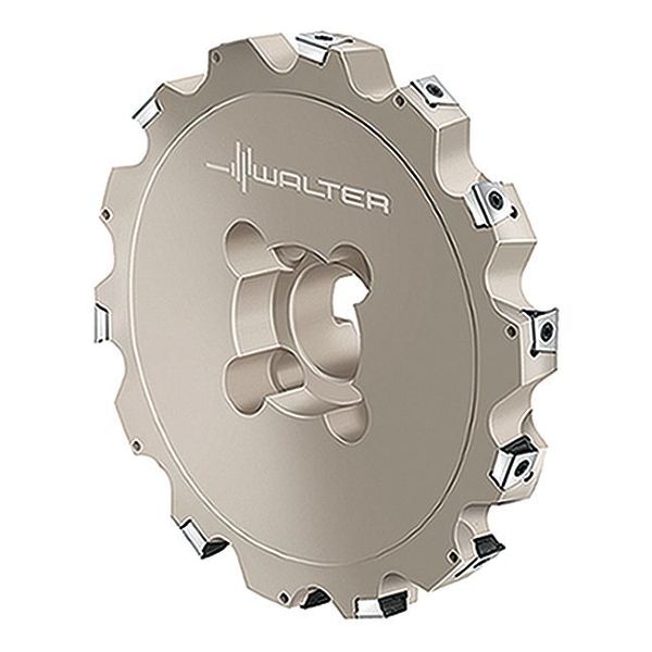 Indexable Slitting Cutter, 200.00mm Cutter Dia, 8 Inserts, 50.00mm Cut Depth, F4253 Series