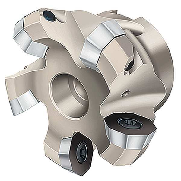 Indexable Face Mill, 43.00mm Cut Depth, F4138 Series