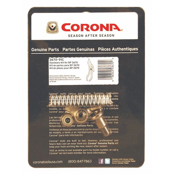 Hardware Kit, Irrigation Bypass Pruner