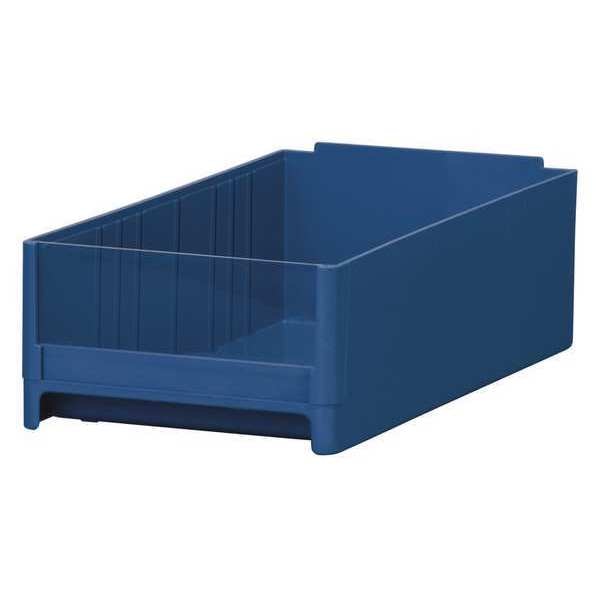 Storage Drawer, Blue, Industrial Grade Polymer, 10 lb Load Capacity