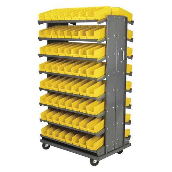 Steel Sided Pick Rack, Yellow