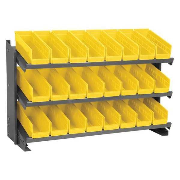 Steel Bench Pick Rack, Yellow