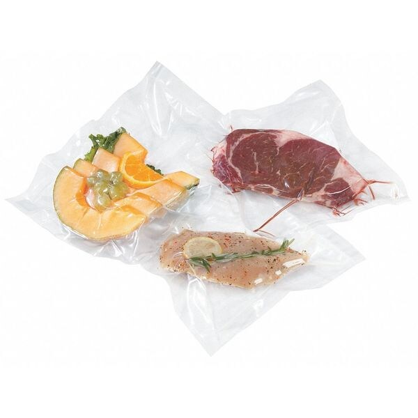 Vacuum Sealer Bag, 6 In L, 12 In W, PK100