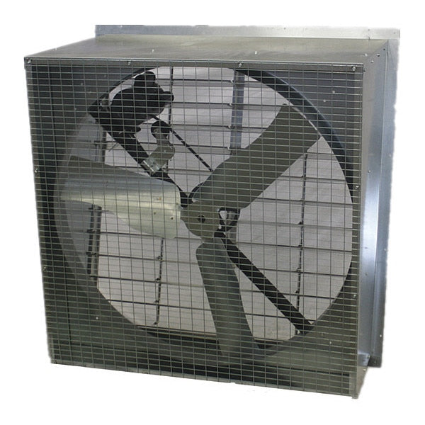 Exhaust Fan, 48In, Slantwall, Belt Drive