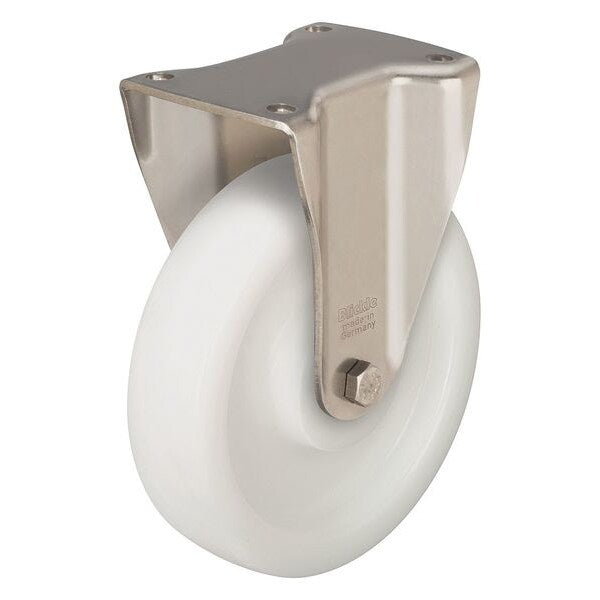 Rgd Plate Caster, Nylon, 5 in., 308 lb.