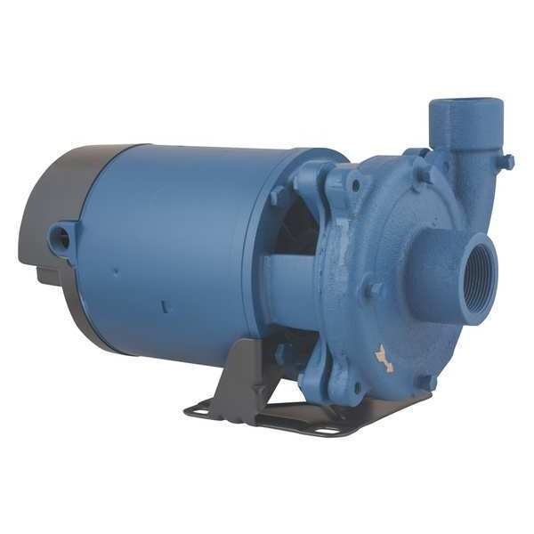 Booster Pump, 1/3 hp, 120/240V AC, 1 Phase, 1-1/2 in NPT Inlet Size, 1 Stage, 27 psi Max Pressure