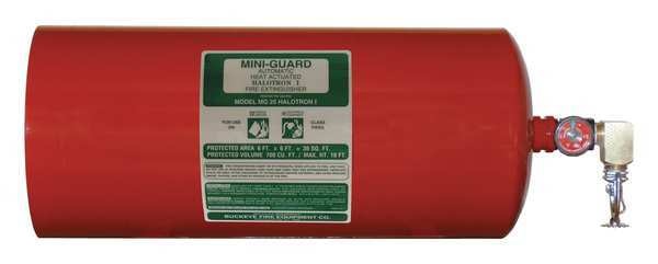 Automatic Spot Protection, 10B:C, Halotron, 25 lb