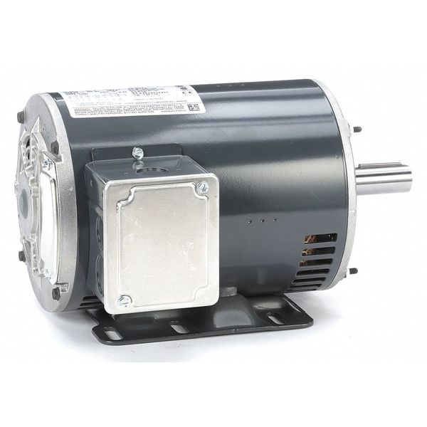 3-Phase General Purpose Motor, 2 HP, 56HZ Frame, 208-230/460V AC Voltage, 1,725 Nameplate RPM
