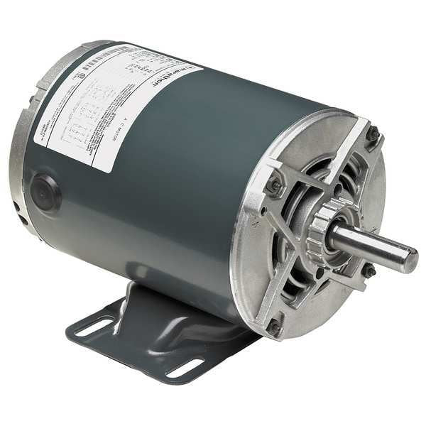 3-Phase General Purpose Motor, 1/2 HP, 208-230/460V AC Voltage, 56 Frame, 1,725 Nameplate RPM